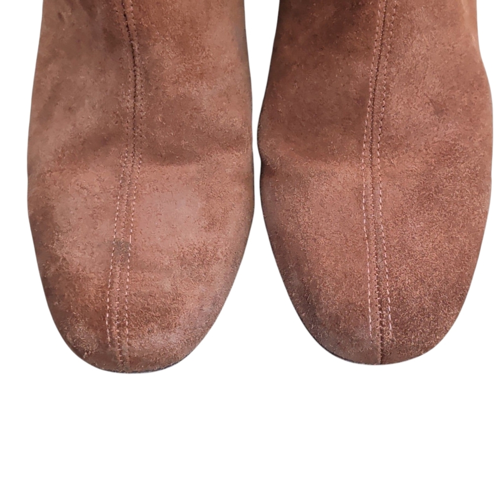 HP!🎉Free People Cecile Ankle Boot In Brown Suede Size 38 EU /7.5 U.S. - Picture 7 of 14